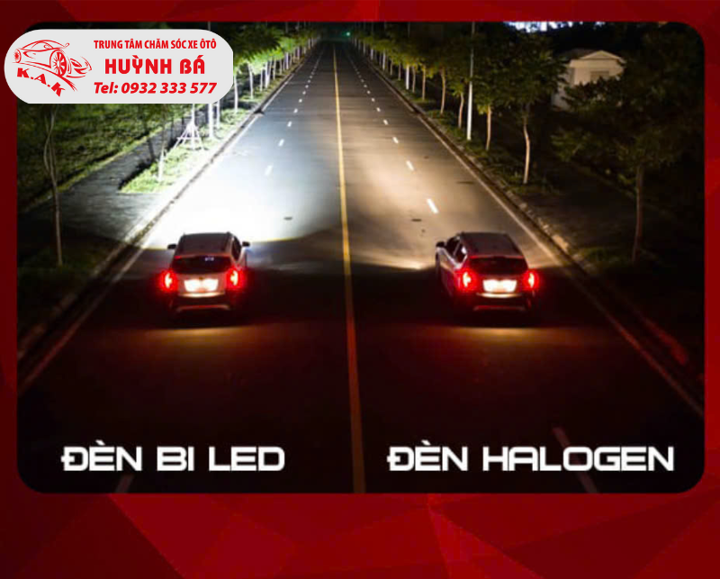 ĐỘ ĐÈN BI LED Ô TÔ CẦN GIUỘC