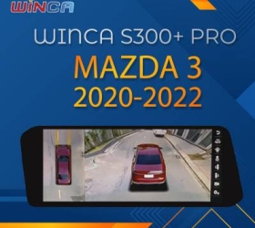 Màn Hình DVD Android Ô Tô Liền Camera 360 Winca S300+ Pro 360 Mazda 3 2022