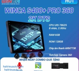 Màn hình android WInca S400+ 2k DTS